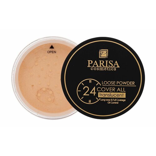 Полупрозрачная рассыпчатая пудра для лица / 1 Лайт бежевый / Parisa Cosmetics Translucent Loose Powder