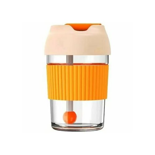 Термокружка Kiss Kiss Fish Rainbow 365ml G-U36W Orange Pink