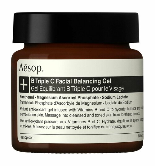 Балансирующий гель для лица / Aesop B Triple C Facial Balancing Gel