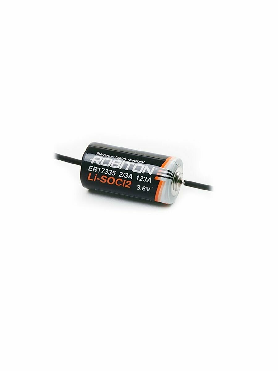 Батарейка ER17335 2/3A с аксиальными выводами