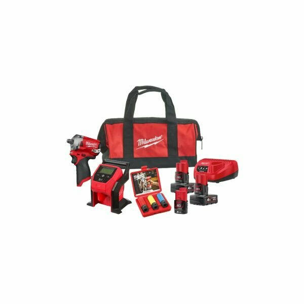 Набор инструментов Milwaukee M12 FPP2BN-423B электроинструмент подарок на день рождения мужчине любимому папе дедушке парню