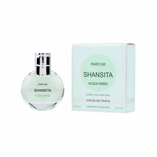 Новая Заря Shansita Acqua Verde духи 30 мл для женщин туалетные духи eau de parfum новая заря woman vp shansita acqua di vita туалетные духи 50 мл шансита живая вода