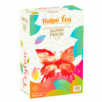 Halpe tea Чай черный байховый листовой LOOSE TEA SUPER PEKOE 100гр