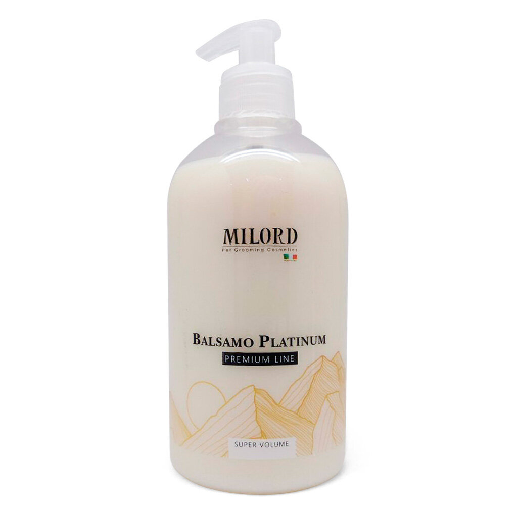 MILORD PLATINUM-Super volume Бальзам-премиум для придания объема д/животных 500мл