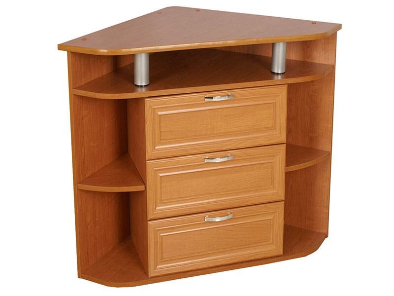 Комод МебельЛэнд24 Аризона - 2 86x12x85 с 3 ящиками