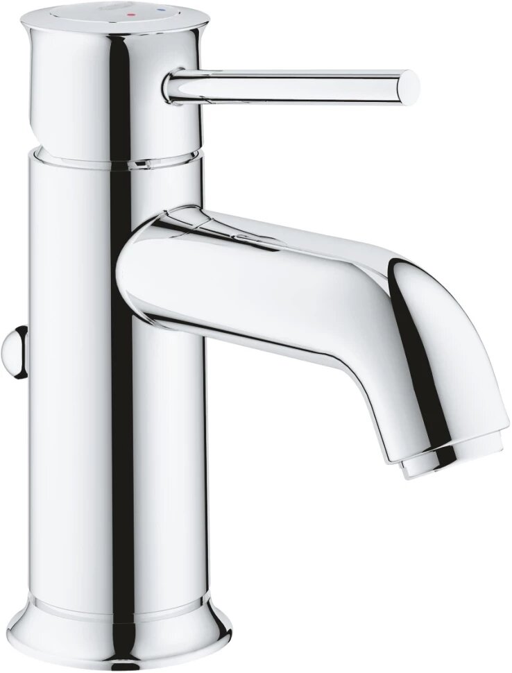 Смеситель для раковины с донным клапаном Grohe BauClassic 23161000