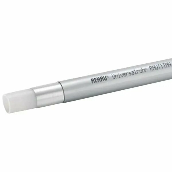 фото Труба металлопластиковая Rehau Rautitan Stabil для водоснабжения и отопления 20x2.9 мм 1 м на отрез
