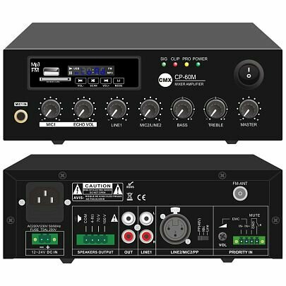 Микшер усилитель 60Вт CMX Audio CP-60M