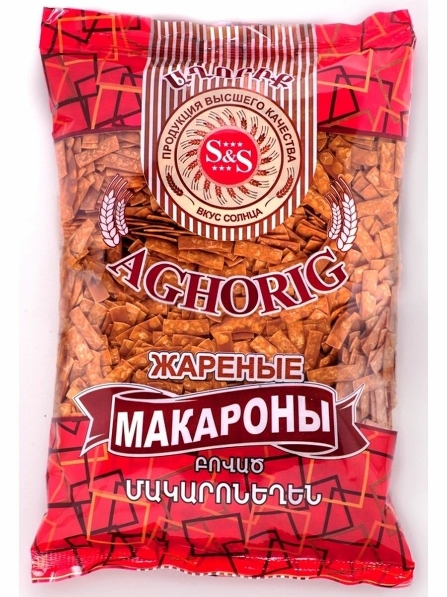 Жареные макароны лапша 400 гр, Армения