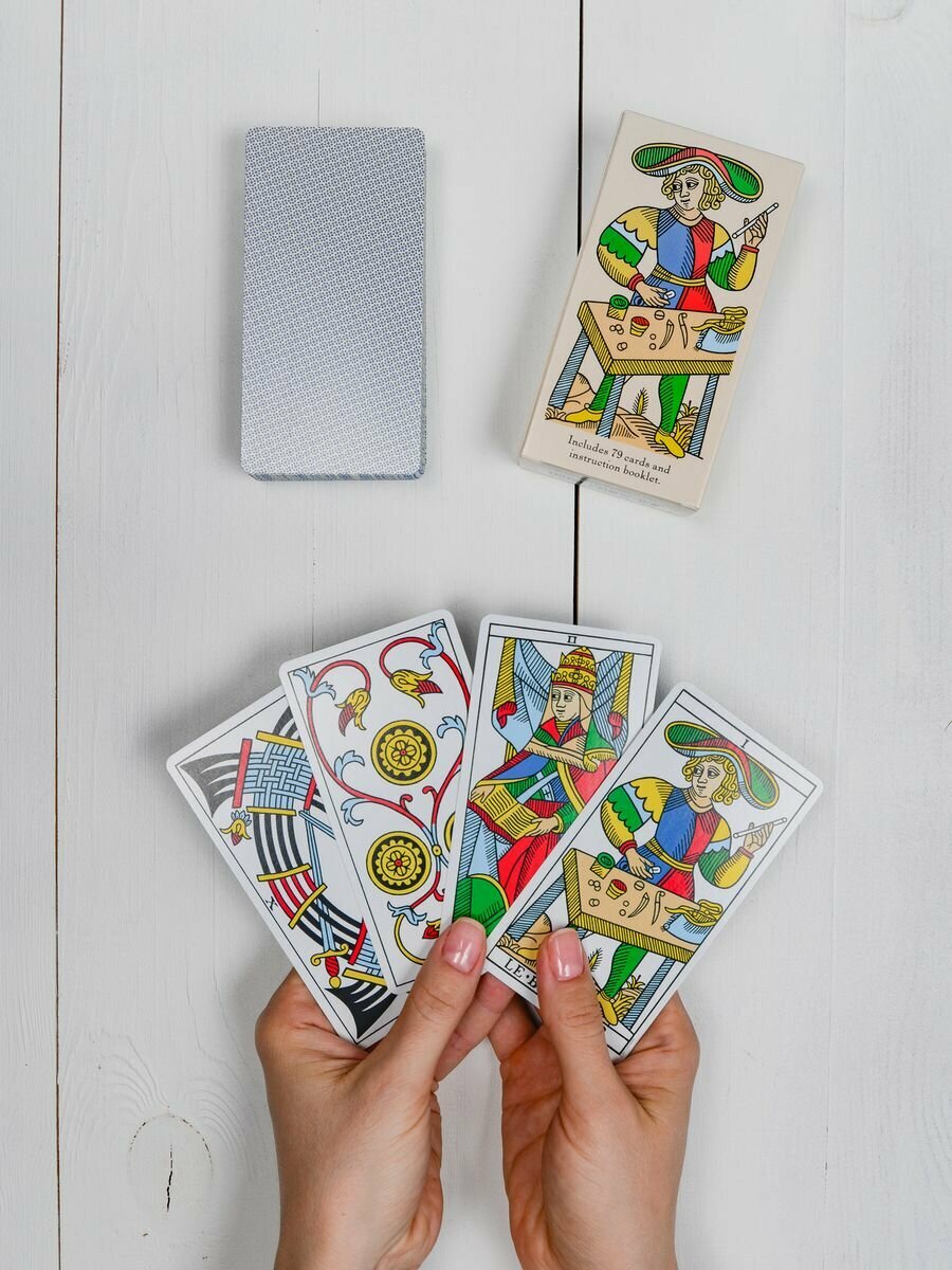Карты Таро / CBD Tarot de Marseille - U.S. Games Systems - фото №3
