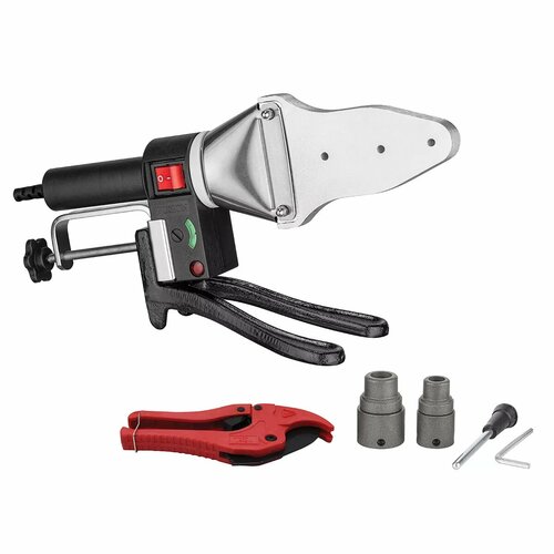 Паяльник для пластиковых труб FUSION SF3-S4 сеть 700Вт 50-300 С 2 насадки max50мм 806400₽