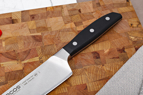 Набор ножей Шеф-нож Arcos Manhattan, 35.3x7x3 см, лезвие: 21 см, серебристый/черный - фото №14