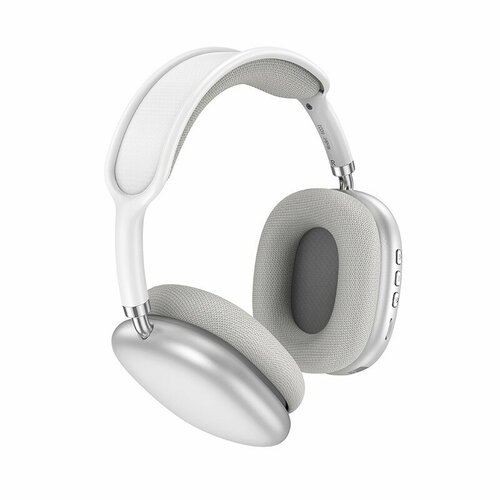 Наушники-гарнитура BOROFONE BO22 Bluetooth 53 серебро TF AUX 585600₽