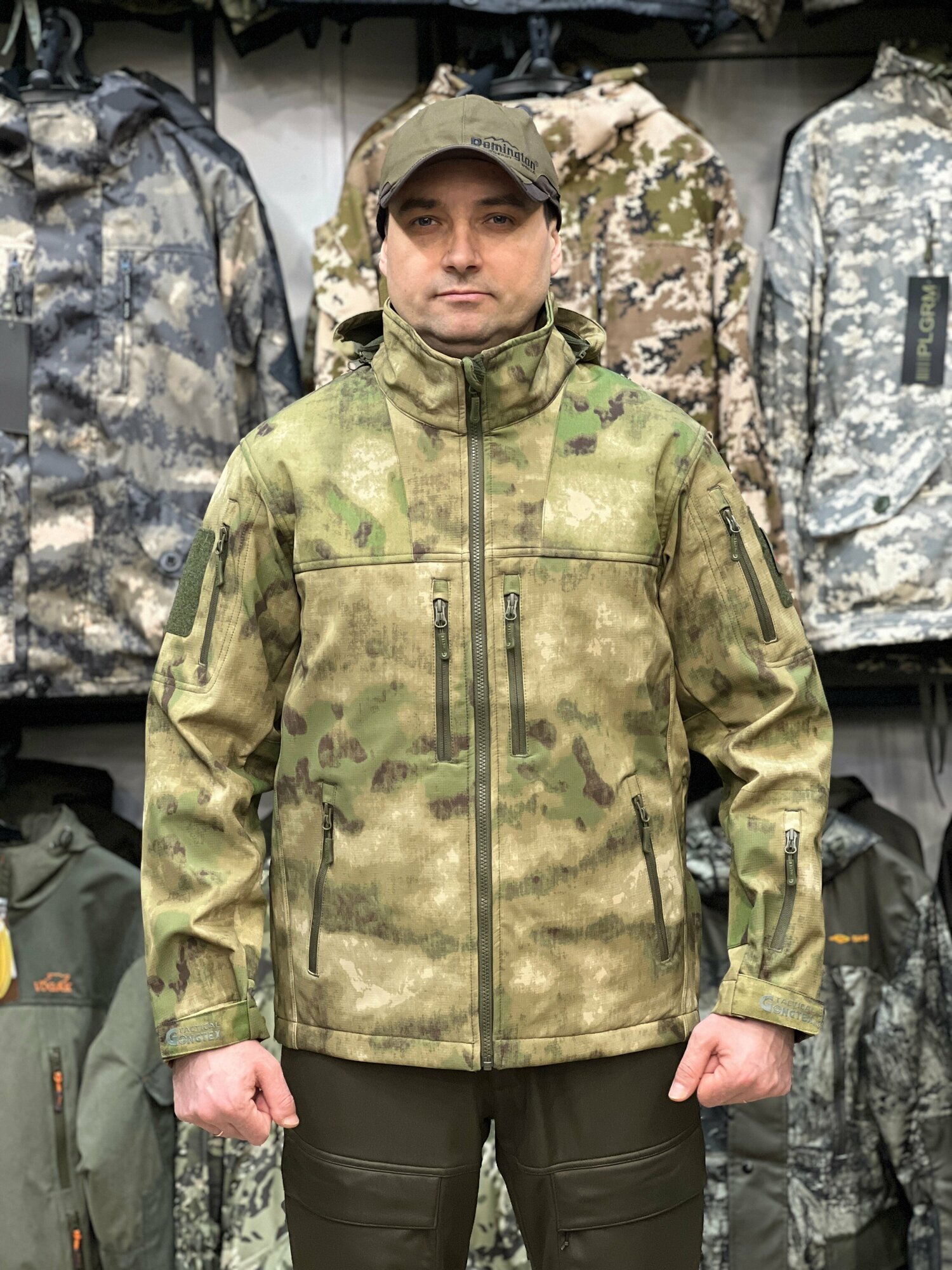 Куртка Gongtex Bolo Softshell Мох, размер XXL