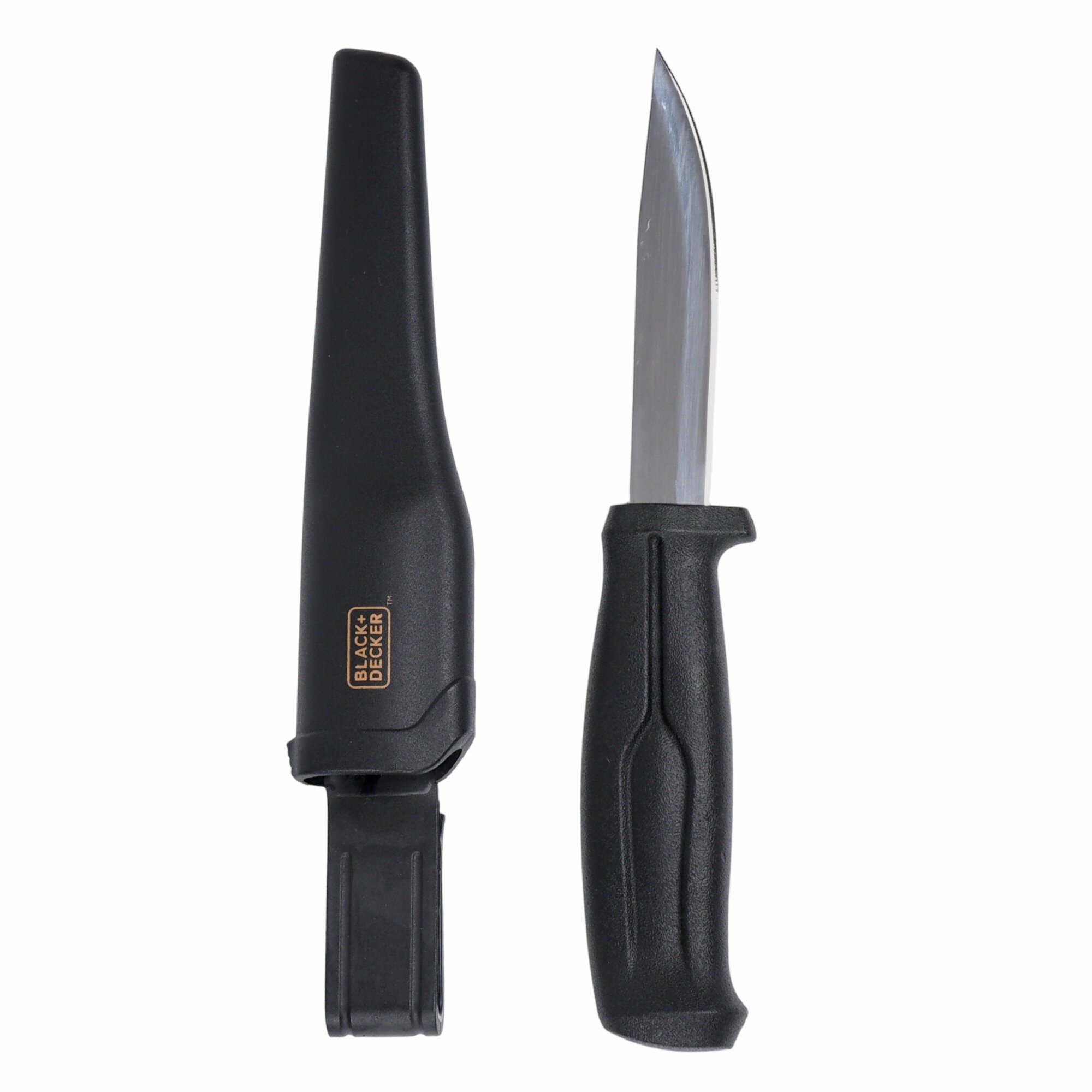 Нож садовый в чехле Black+Decker 21 см