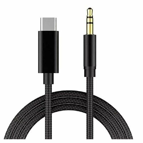 Кабель AUX Type-C - Mini Jack 3.5 mm / Р-06 аудио переходник для наушников usb type c m aux 3 5 мм f для iphone 15