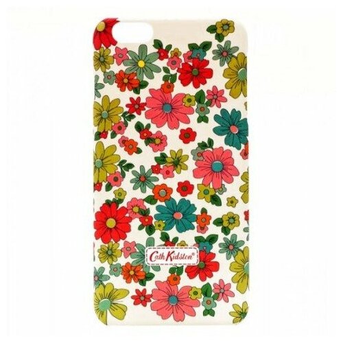 Чехол - накладка для iPhone 6 Plus/6s Plus CATH KIDSTON HARD PLASTIC LACQUERED SHELL цветы, бежевый Apple iPhone 6S Plus / Apple iPhone 6 Plus накладка на iphone 6 6s plus blitz legendary 1