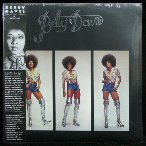 Виниловая пластинка Light In The Attic Betty Davis – Betty Davis (+ obi, + booklet)