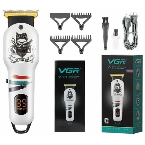 VGR Триммер для бороды и усов VGR V-971 1299₽