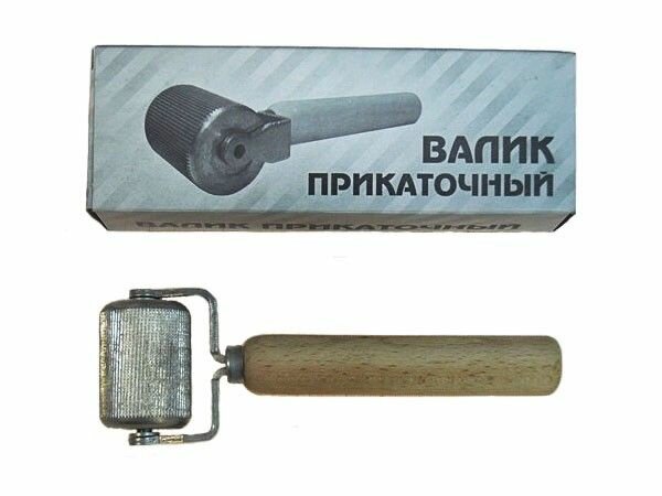 StP Валик прикаточный StP 30мм с деревянной ручкой
