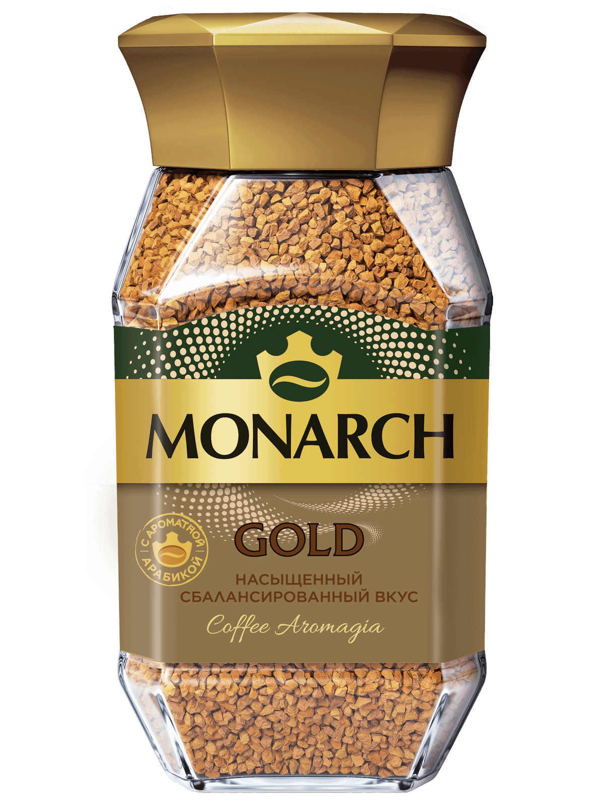 Кофе Monarch Gold натуральный растворимый сублимированный