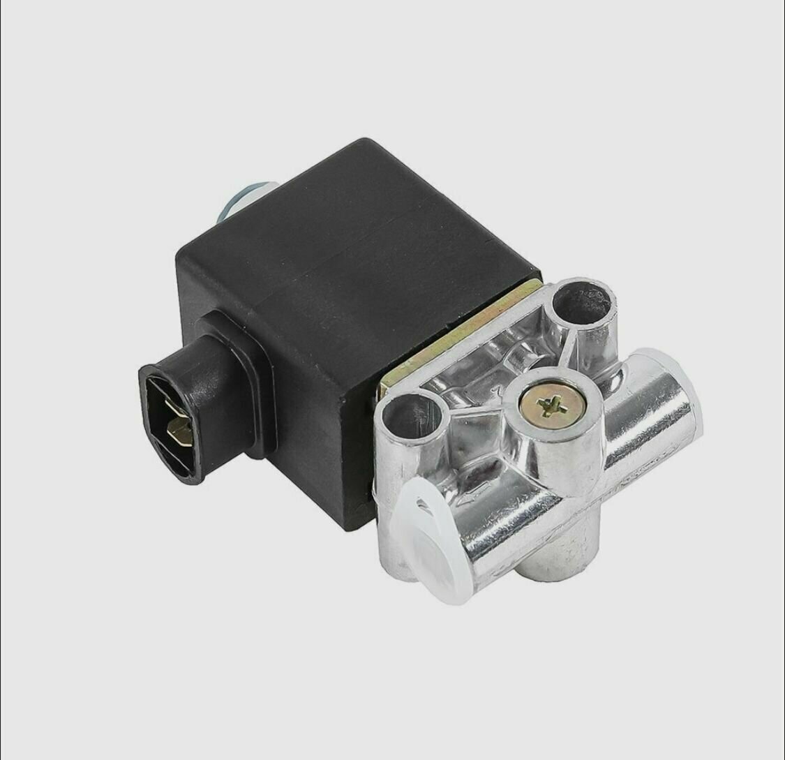 фото Клапан электромагнитный КЭМ10(-02) (квадратный) Камаз, МАЗ, урал 24V