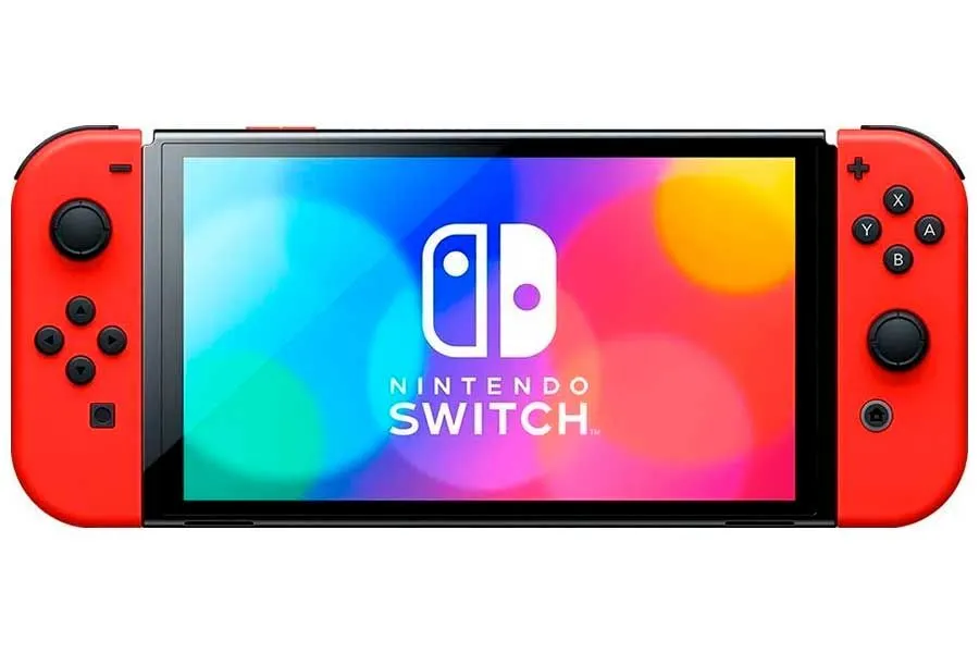 Портативная игровая консоль Nintendo Switch OLED (HEG-S-RAAAA) Mario Red Edition