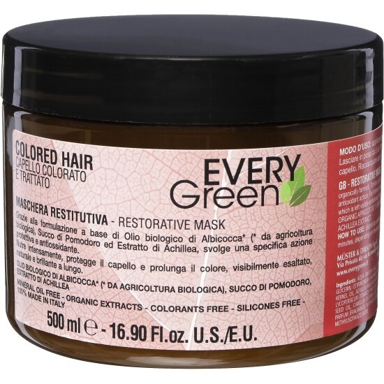 Маска для окрашенных волос Dikson Every Green Colored, 500 мл