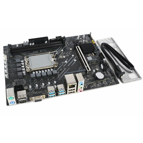 Материнская плата Azerty MB-B760-A, Socket LGA1700, Micro-ATX, DDR4, Intel B760 (OEM)