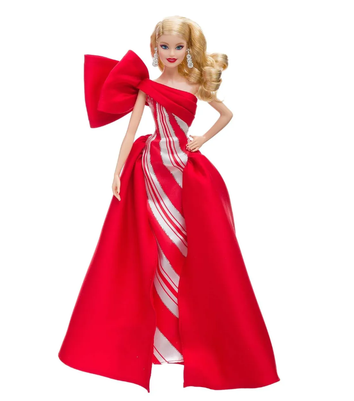Holiday sales celebration barbie