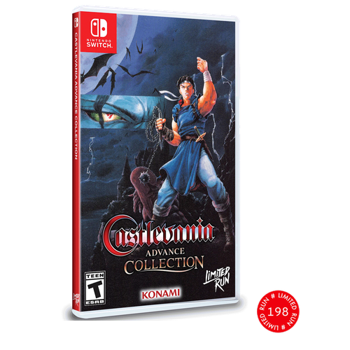 Castlevania Advance Collection [Dracula X Cover][Nintendo Switch, английская версия] limited run games 106 castlevania anniversary collection classic edition nintendo switch английская версия