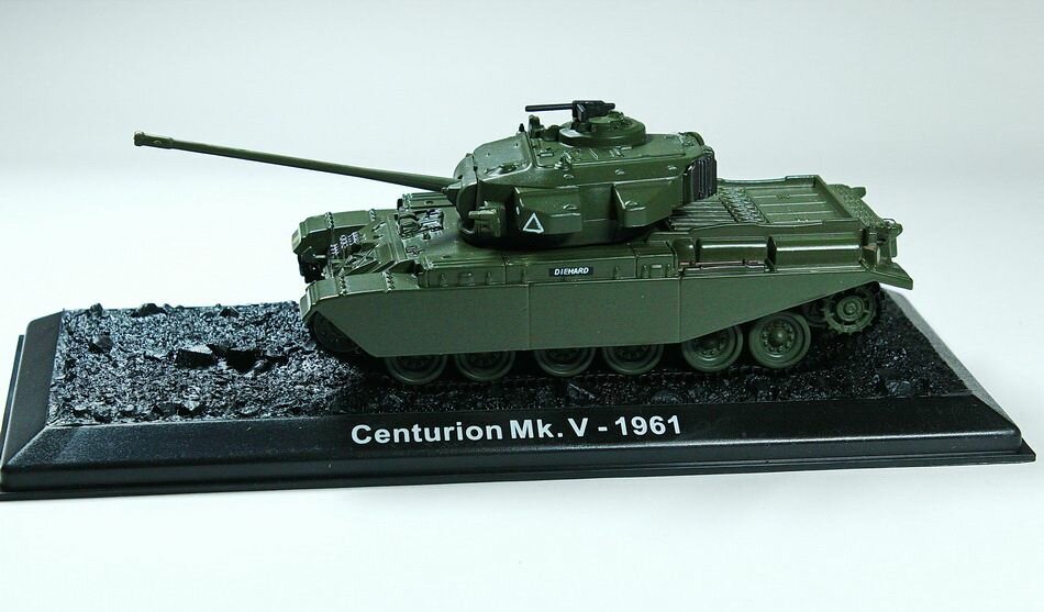 Масштабная модель 1/72, танк Centurion Mk.V 1961г. — фото 1