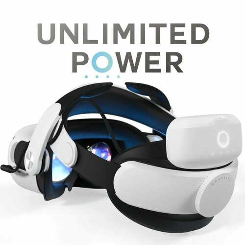 Регулируемое крепление M2 Pro с аккумулятором для шлема Oculus Quest 2 (Halo Elite Strap) маска с системой охлаждения amvr для oculus quest 2
