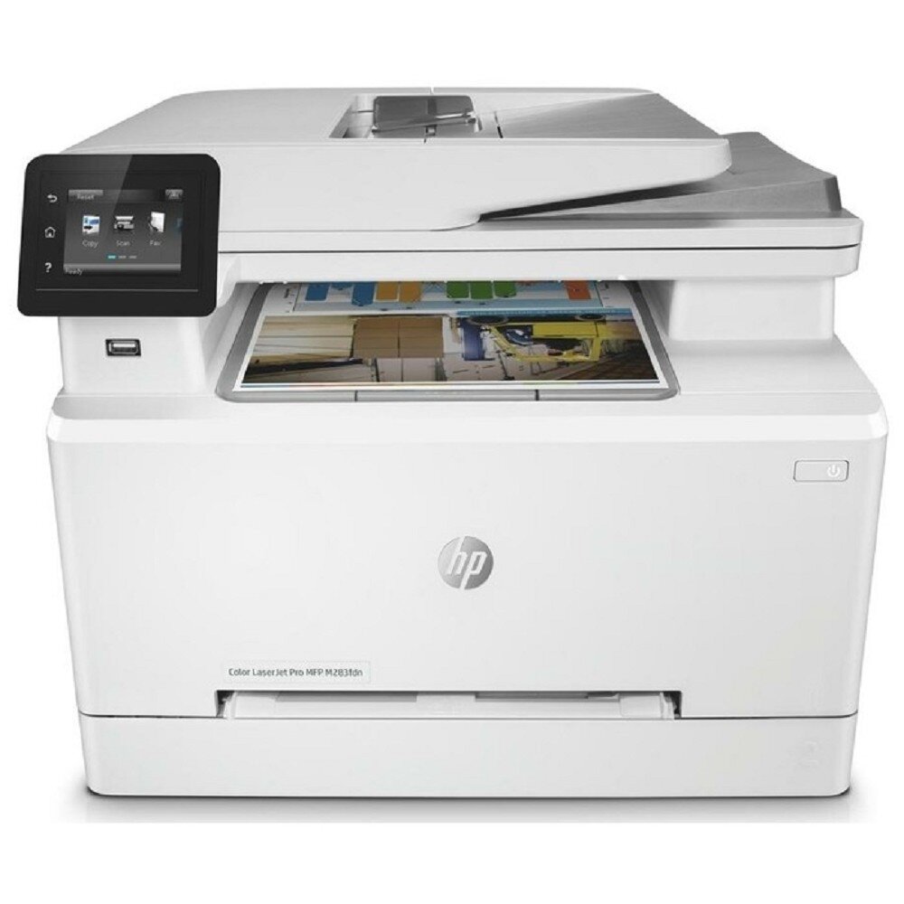 Hp Принтер HP Color LaserJet Pro M283fdn (7KW74A) A4 Duplex Net белый/серый