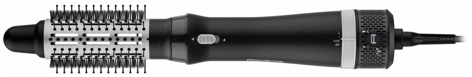 Фен щетка для волос Rowenta Express Style CF6320F0, черный, керамическое покрытие, 3 насадки, мощность 900 Вт