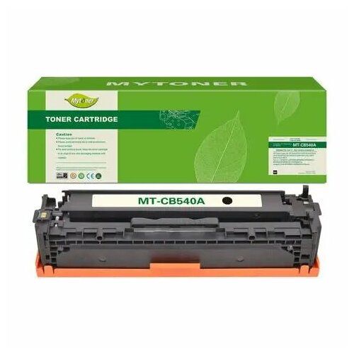 Картридж MyToner, аналог HP CB540A/125A/Canon 716 черный 2.2k с чипом