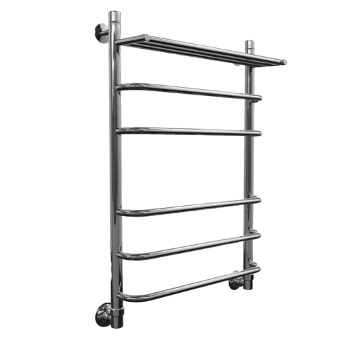 Полотенцесушитель водяной Октава с полкой (Ширина: 600, Высота: 600)