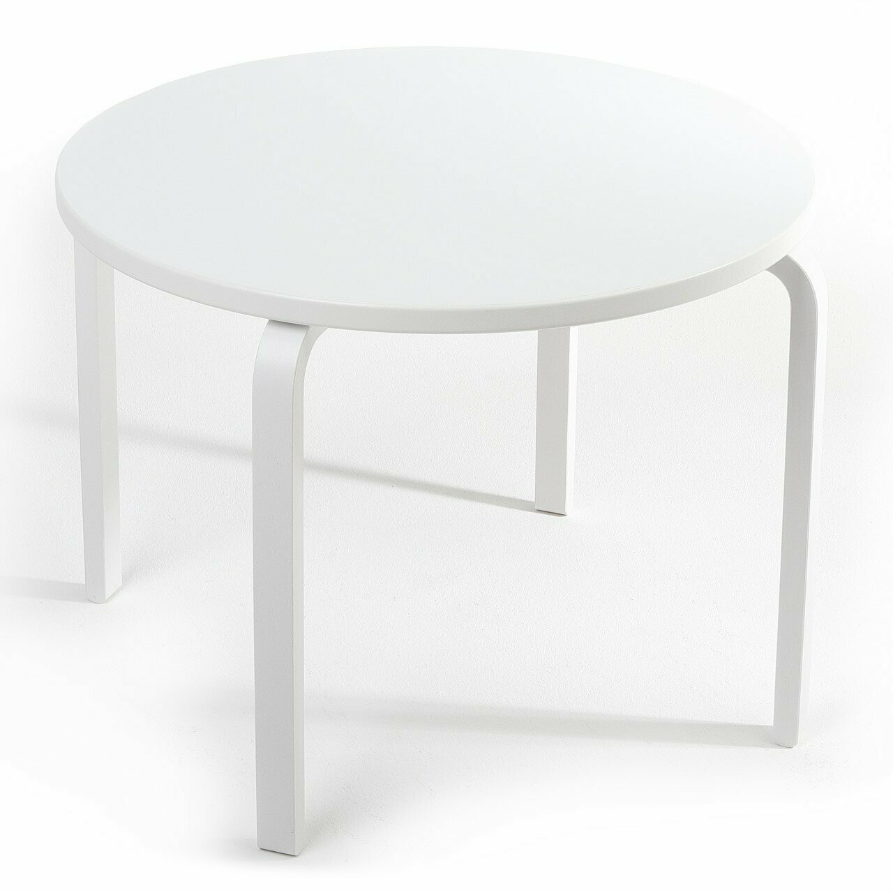 фото Стол детский "Ромашка" для ребенка, круглый белый