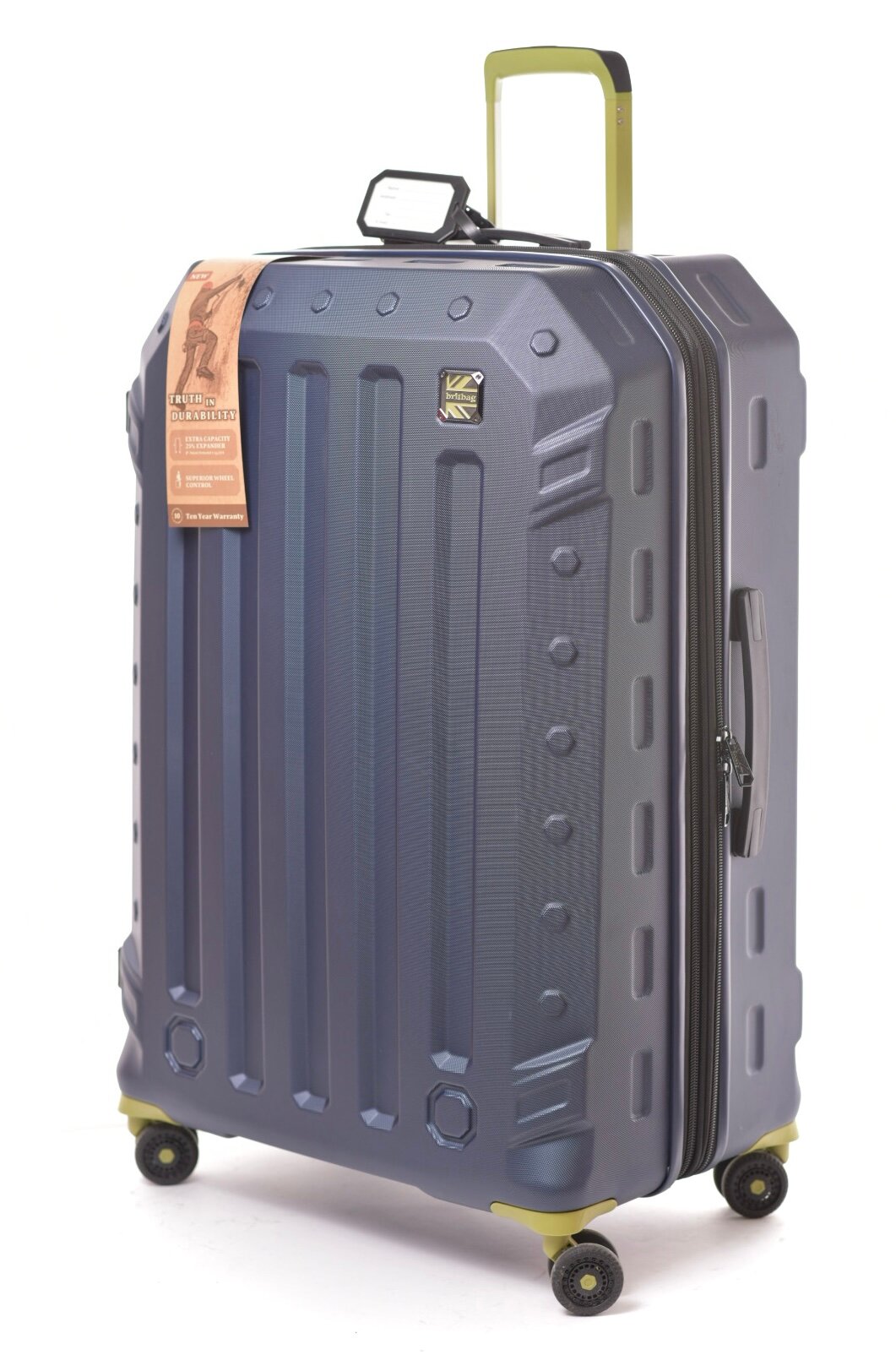 фото Чемодан BritBag, размер S, синий