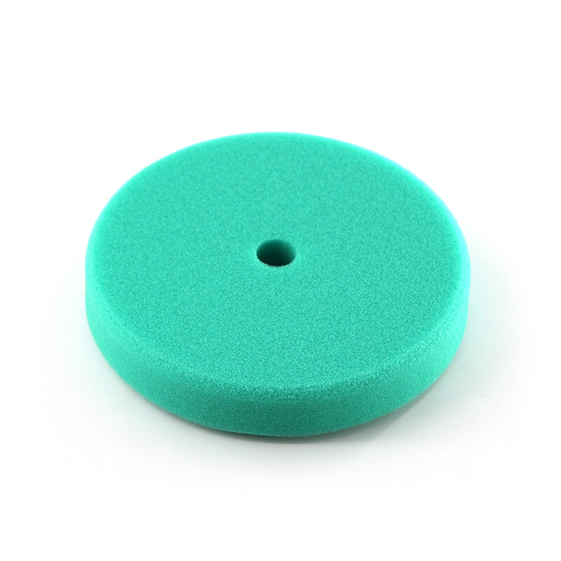 Shine Systems DA Foam Pad Green - полировальный круг экстра твердый зеленый 75 мм