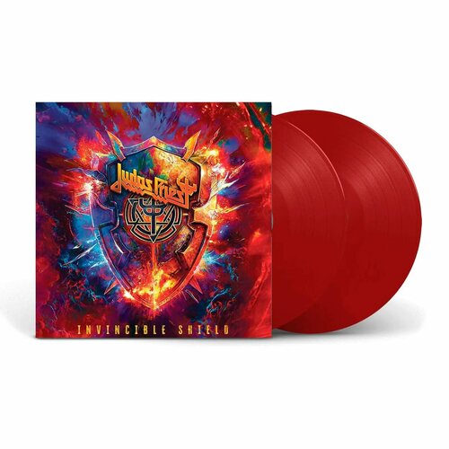 gemmell david troy shield of thunder JUDAS PRIEST - INVINCIBLE SHIELD (2LP red) виниловая пластинка