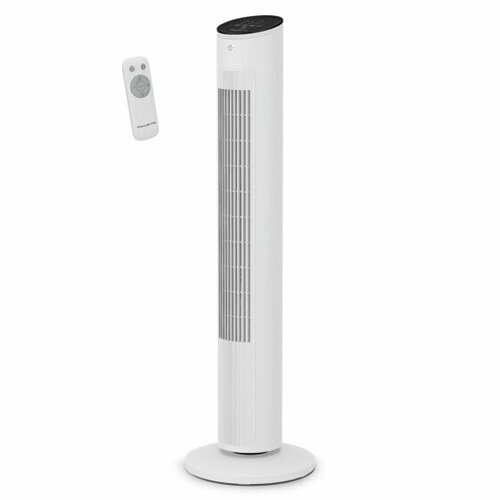 ROWENTA Eole VU6871 - Household tower fan - White - Floor - Table - 55 dB - 193.8 m³/h - Buttons - Wireless