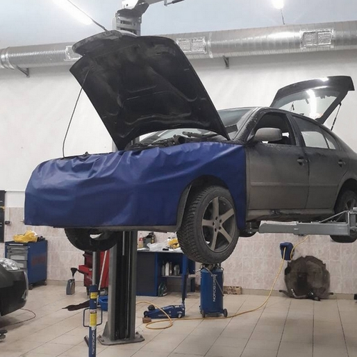 NORDBERG NN2 накидка защитная крыло-бампер-крыло легковая синяя 7603₽