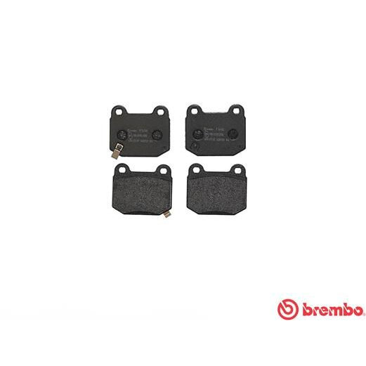 Тормозные колодки BREMBO , дисковые, задние - фото №10
