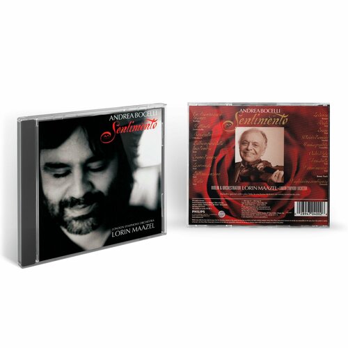 Andrea Bocelli - Sentimento (1CD) 2002 Philips Jewel Аудио диск adele 19 1cd 2008 xl jewel аудио диск