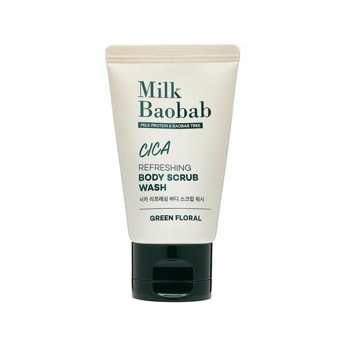 Гель-скраб для душа Milk Baobab MilkBaobab Cica Refreshing Body Scrub Wash Travel Edition