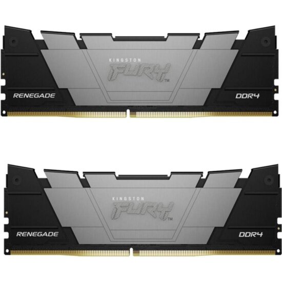 Оперативная память Kingston DDR4 16Gb 3200MHz PC-25600 CL16 1.35V FURY Renegade Black (KF432C16RB2K2/16)