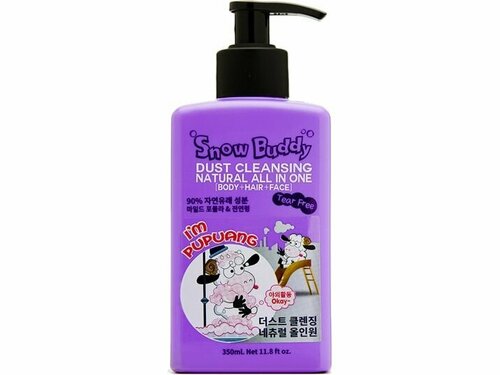 Очищающее средство для лица, тела и волос 3 в 1 Snow Buddy Natural Dust Cleansing All-in-one