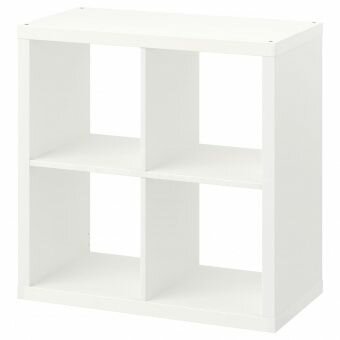 KALLAX Стеллаж IKEA, белый, 77x77 см (20379581)