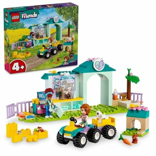 Конструктор LEGO Friends 42632 Ветеринарная клиника для сельскохозяйственных животных